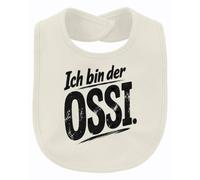 Printera Bavoir pour bébé « Ich bin der Ossi », naturel, Taille unique