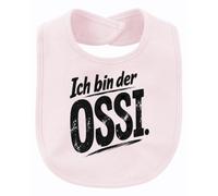 Printera Bavoir pour bébé « Ich bin der Ossi », Rose, Taille unique