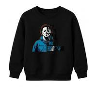 Printera Boogeyman Pull pour enfant avec inscription « Killer » pour | Masque Horror Slasher rétro, Michael Myers, tueur de série, fan de cinéma, effrayant, costume, octobre, fantôme, effrayant