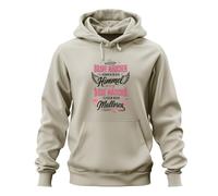 Printera Brave Sweat à capuche pour fille Motif ciel méchant, naturel, L