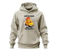 Printera Life is A Race and I Am The Statement Sweat à capuche, naturel, M