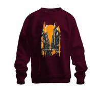 Printera Lost in Motion Kaizen Evolve Japan Y2K Sweat-shirt, bordeaux, S