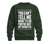 Printera Pull avec inscription « You Can't Tell Me What to Do » | Sarcasme fête des pères beau-père éducation drôle homme Noël anniversaire humour drôle sarcastic parenting