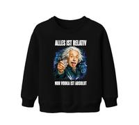 Printera Pull pour enfant avec inscription « Alles ist Relativ Nur