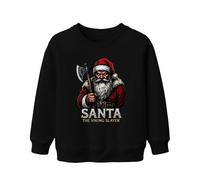 Printera Santa The Viking Slayer Sweat-shirt pour enfant, Noir , 116