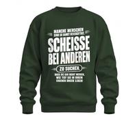 Printera Scheisse bei anderen suchen Statement Sweat-Pull | Karma Provokant vérité sagesse de vie ironie idée cadeau citation collègue bureau humoristique quotidien