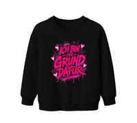 Printera Sweat-shirt pour enfant avec inscription « Ich bin der Grund dafür