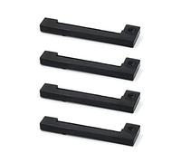 Printerfield Cartouche de Ruban d'encre Compatible pour Epson ERC09/ERC22 Impression POS pour M-160/161/180/181/183/185/190/191/192 - Noir (Paquet de 4)