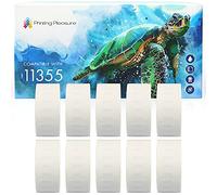 Printing Pleasure 10x Compatible 11355 19mm x 51mm Étiquettes Multi-usages (500 Étiquettes par rouleau) pour Dymo LabelWriter 4XL 450 400 330 320 310 Twin Turbo Duo Seiko SLP 450 400 200 120 100 Pro