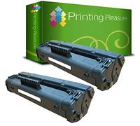 Printing Pleasure 2 Compatible C4092A 92A Cartouches de Toner pour HP Laserjet 1100 1100A 1100A SE 1100A XI 1100 SE 1100 XI 3200 3200 M 3200SE 3200XI - Noir, Grande Capacité