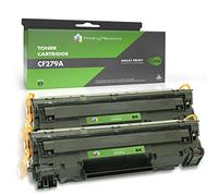 Printing Pleasure 2 Compatible CF279A 79A Cartouches de Toner pour HP Laserjet Pro M12a, M12w, MFP M26A, MFP M26nw - Noir, Grande Capacité