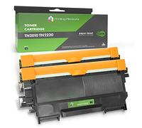 Printing Pleasure 2 Compatible TN2110 TN2120 Cartouches de Toner pour Brother DCP-7030 DCP-7040 DCP-7045N HL-2140 HL-2150 2150N HL-2170 2170W MFC-7320 MFC-7340 MFC-7440N 7840W - Noir, Grande Capacité