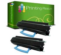 Printing Pleasure 2 Compatibles Cartouches de Toner pour Dell 2330 2330D 2330DN 2350 2350D 2350DN - Noir, Grande Capacité (6000 Pages)