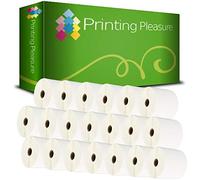 Printing Pleasure 20 x Zebra 100mm x 150mm Étiquettes pour Zebra Type Imprimante d'étiquettes | 500 Étiquettes par Rouleau