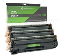 Printing Pleasure 3 Compatible CF283A 83A Cartouches de Toner pour HP Laserjet Pro MFP M125a M125nw M126a M127fn M127fw M128fn M128fw M225dn M225dw M201dw M201n M202dw M202n - Noir, Grande Capacité