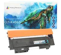 Printing Pleasure CLT-K406S Toner Compatible pour Samsung Xpress SL C410W C460FW C460W C467W CLP-360 CLP-365 CLP-365W CLX-3305 CLX-3305FN 3305W | Noir