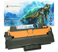 Printing Pleasure Compatible Cartouche de Toner pour Dell B1260 B1260DN B1265 B1265DN B1265DNF B1265DFW - Noir, Grande Capacité
