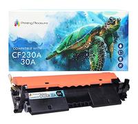 Printing Pleasure Toner avec Chip Compatible pour HP Laserjet Pro MFP M227D M227FDN M227FDW M227SDN M203D M203DN M203DW | CF230A 30A 1600 Pages