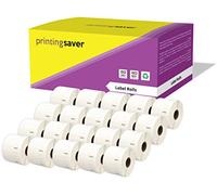 Printing Saver 20x 11354 57 x 32 mm Compatibles Étiquettes Multi-usages (1000 Étiquettes par Rouleau) pour Dymo LabelWriter 310 320 330 4XL 400 450 Turbo/Twin Turbo/Duo & Seiko SLP Etiqueteuses