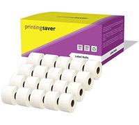 Printing Saver 20x 11356 89 x 41 mm Compatibles Étiquettes Badge Nominatif (300 Étiquettes par Rouleau) pour Dymo LabelWriter 310 320 330 4XL 400 450 Turbo/Twin Turbo/Duo & Seiko SLP Etiqueteuses