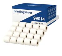 Printing Saver 20x 99014 54 x 101 mm Compatibles Étiquettes d'expédition (220 Étiquettes par Rouleau) pour Dymo LabelWriter 310 320 330 4XL 400 450 Turbo/Twin Turbo/Duo & Seiko SLP Etiqueteuses