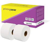 Printing Saver 2x S0929100 51 x 89 mm Compatibles Étiquettes pour badges nominatifs Cartes de rendez-vous (300 Étiquettes par Rouleau) pour Dymo LabelWriter 330 4XL 400 450 Turbo/Twin Turbo/Duo Seiko