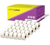 Printing Saver 30x 11355 19 x 51 mm Compatibles Étiquettes Multi-usages (500 Étiquettes par Rouleau) pour Dymo LabelWriter 310 320 330 4XL 400 450 Turbo/Twin Turbo/Duo & Seiko SLP Etiqueteuses