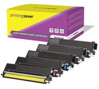 Printing Saver 5 Compatibles Cartouches de Toner TN-325BK TN-325C TN-325M TN-325Y pour Brother HL-4140CN HL-4150CDN HL-4570CDW HL-4570CDWT DCP-9055CDN DCP-9270CDN MFC-9460CDN MFC-9465CDN MFC-9970CDW