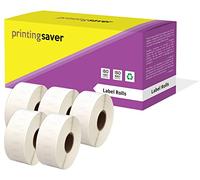 Printing Saver 5x 11355 19 x 51 mm Compatibles Étiquettes Multi-usages (500 Étiquettes par Rouleau) pour Dymo LabelWriter 310 320 330 4XL 400 450 Turbo/Twin Turbo/Duo & Seiko SLP Etiqueteuses