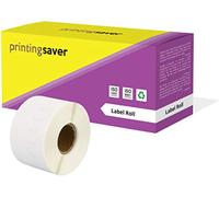 Printing Saver 99018 38 x 190 mm Compatible Étiquettes pour classeurs à levier (110 Étiquettes par Rouleau) pour Dymo LabelWriter 310 320 330 4XL 400 450 Turbo/Twin Turbo/Duo & Seiko SLP Etiqueteuses