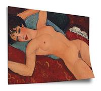 Printistico Poster Amedeo Modigliani: Nu couché, tirage d'art non encadré, peinture murale - A4, A3, A2, A1, A0, XXL - salon, chambre, cuisine, décoration
