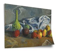 Printistico Poster en coton Paul Gauguin: Nature morte aux pommes, Impression d'art sans cadre, Murale - A4, A3, A2, A1, A0, XXL - Salon, Chambre, Cuisine, Décoration