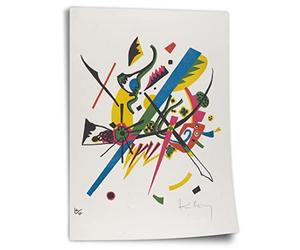 Printistico Poster en coton Wassily Kandinsky: Les petits mondes I (1922), impression d'art non encadrée, murale - A4, A3, A2, A1, A0, XXL - Salon, Chambre, Cuisine, Décoration