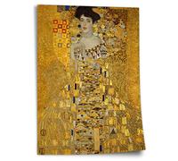 Printistico Poster Gustav Klimt: Adele Bloch-Bauer I (1907), impression d'art non encadrée, murale - A4, A3, A2, A1, A0, XXL - Salon, Chambre, Cuisine, Décoration