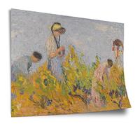 Printistico Poster Henri Martin: LES VENDANGES, tirage d'art non encadré, murale - A4, A3, A2, A1, A0, XXL - salon, chambre, cuisine, décoration