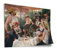 Printistico Poster Pierre-Auguste Renoir: Le repas des rameurs, impression d'art non encadrée, murale - A4, A3, A2, A1, A0, XXL - Salon, Chambre, Cuisine, Décoration