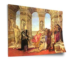 Printistico Poster Sandro Boticelli: La calomnie d'Apelles, impression d'art non encadrée, murale - A4, A3, A2, A1, A0, XXL - Salon, Chambre, Cuisine, Décoration
