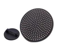 Printmaking Baren, Printmaking Rubbing Tool, with Stainless Steel Ball - Even Pressure, 8.5cm & 10 cm Diameter, for Linocut, Crafting, Scrapbooking(10cm)