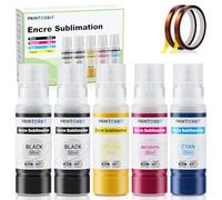 PRINTORBIT Encre Sublimation Compatible pour Epson ET-1810 ET-2861 ET-2810 ET-2856 ET-2865 ET-2870 ET-2860 ET-2861 ET-2862 ET-2864 ET-2871 F100,Encre De Sublimation pour Eco Tank ET-2815