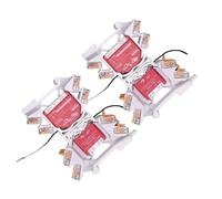 Printtastisch Support pour Relais Shelly, Lot de 4, Compatible 42 Modèles Shelly et Bornes WAGO 221, Montage sans Outil sur Rail DIN 35 mm, PETG Ininflammable 1, Fabriqué en Allemagne