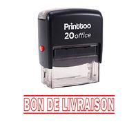 Printtoo BON DE LIVRAISON auto Encrage Rubber Stamp Stationary Office personnalisé Timbre-Rouge