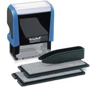 Printy Typomatic 4912t - Tampon Encreur Professionnel Automatique 4 Lignes - Empreinte 47 X 18 Mm À Composer Soi-Même (Vert Pastel)