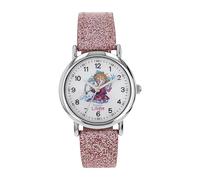 Prinzessin Lillifee 2100472 Montre pour fille avec bracelet en cuir synthétique Rose Étanche 3 bar Licorne Idée cadeau