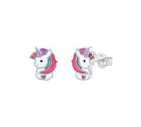 Prinzessin Lillifee 2101025 Boucles d'oreilles pour fille en argent sterling 925 9 mm Licorne Bijoux pour enfant Idée cadeau Livré dans une boîte cadeau