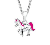 Prinzessin Lillifee Bijou pour fille en argent sterling 925, rose, cheval, livré dans une boîte cadeau pour bijoux