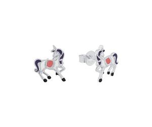 Prinzessin Lillifee Boucles d'oreilles à tige en argent sterling 925 pour filles, avec zircone synthétique, livrées dans un coffret cadeau