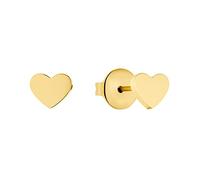Prinzessin Lillifee Boucles d'oreilles en acier inoxydable pour filles Enfants, 0,5 cm, Or, Coeur, Livré en boîte cadeau, 2033363