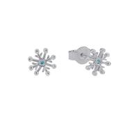 Prinzessin Lillifee boucles d'oreilles en argent 925 Sterling pour enfants, avec zirconium synthétisé, 0,7 cm, argent, flocon de neige, Livré en boîte cadeau, 2036944