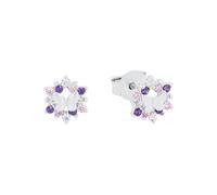 Prinzessin Lillifee Boucles d'oreilles papillon en argent sterling 925 pour fille, avec zircone synthétique, livrées dans un coffret cadeau