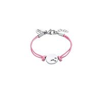Prinzessin Lillifee Bracelet en acier inoxydable pour enfants, avec zirconium synth., 12+2 cm, argent, coeur, Livré en boîte cadeau, 2034000